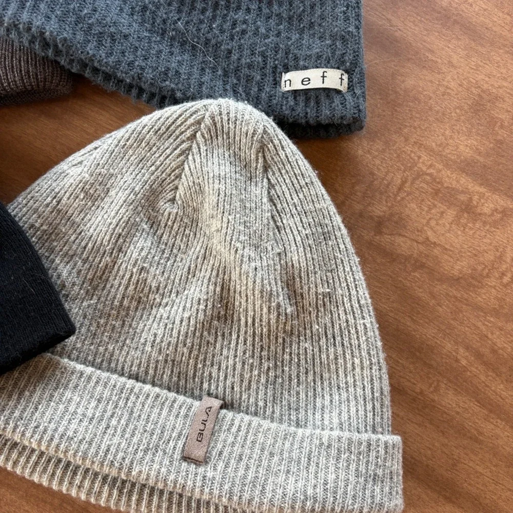 Neff Bula Superpro Raypak Beanie Hats Unisex OSFM Mixed Lot Knit Winter Ribbed